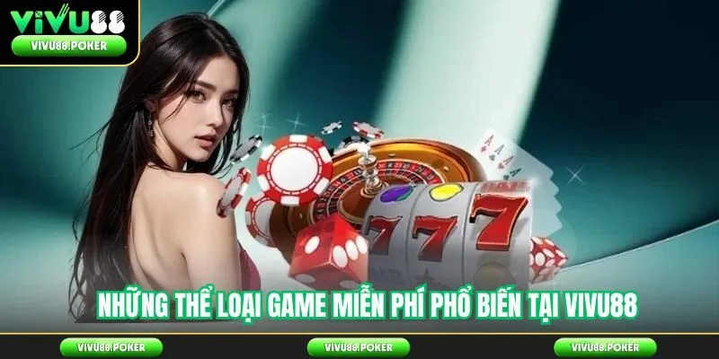 Những thể loại game miễn phí phổ biến tại Vivu88
